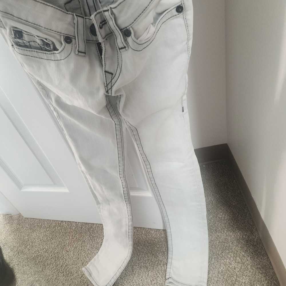 True Religion Light Wash Womens Jeans
